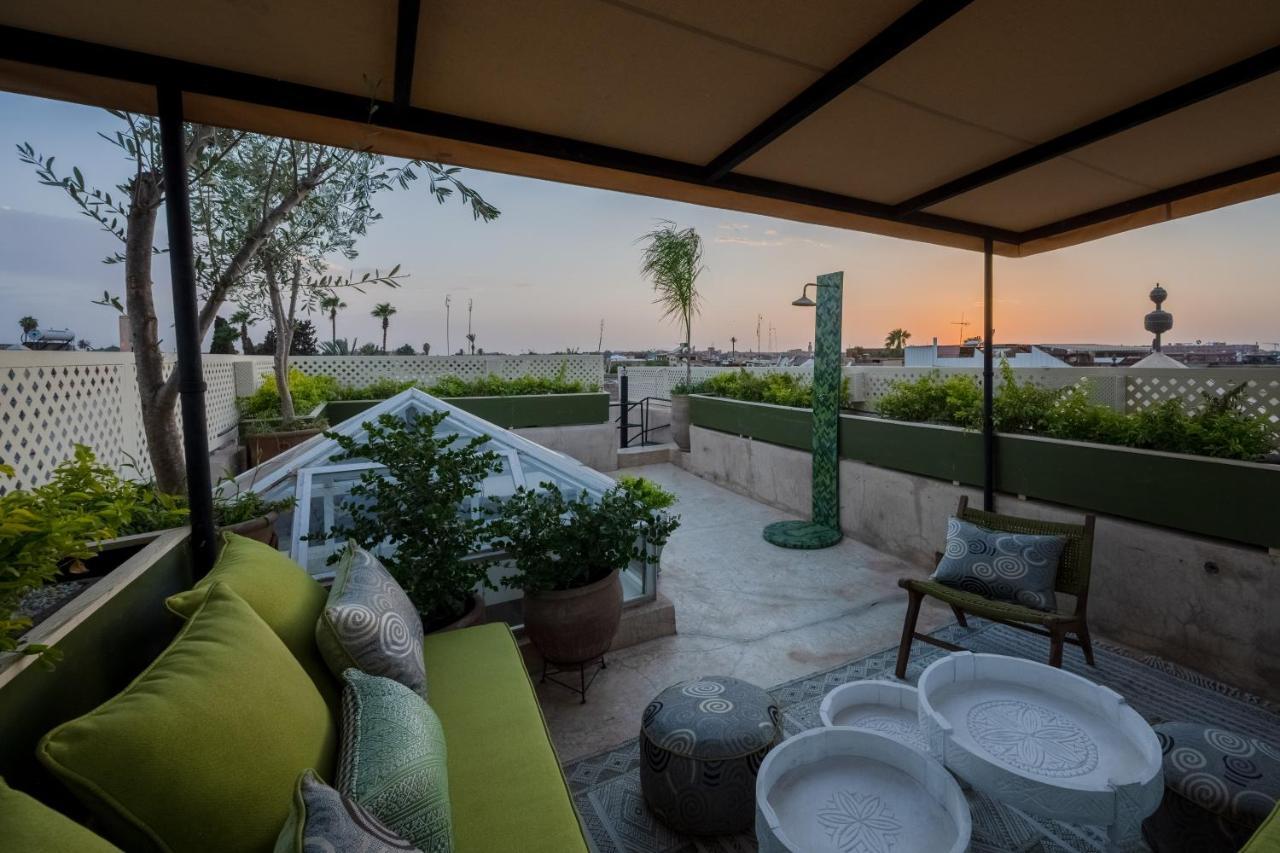 Riad Dar Labzar Marrakesh Bagian luar foto